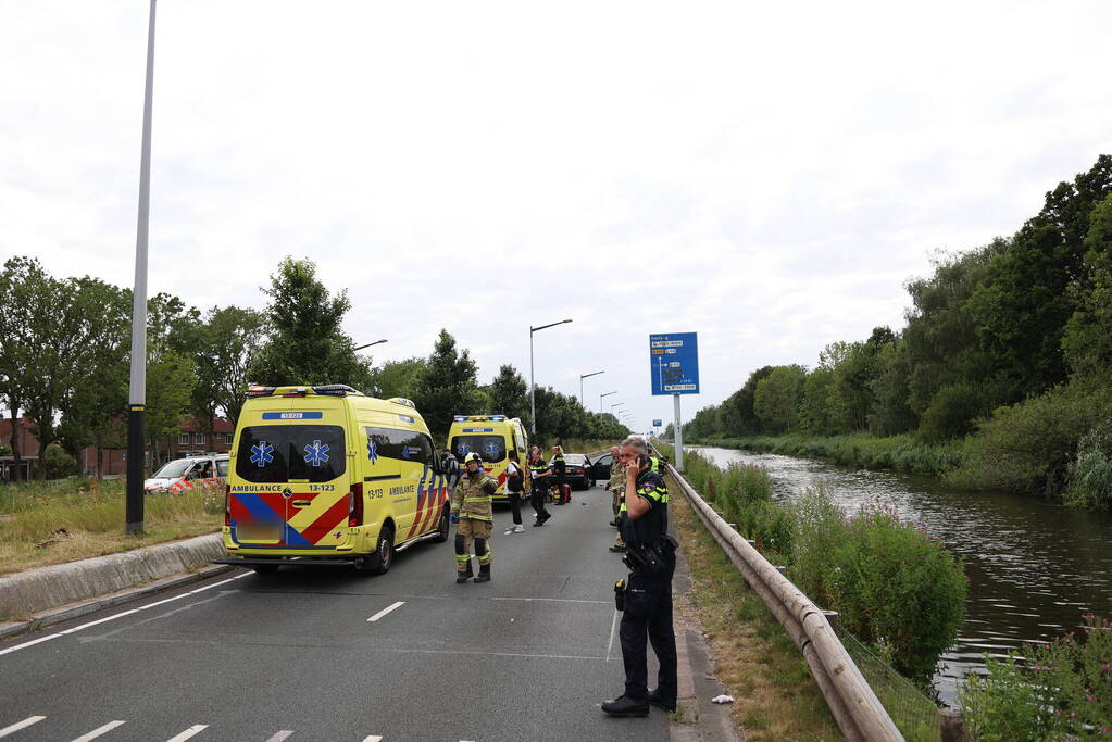Fatbiker zwaargewond bij aanrijding met auto