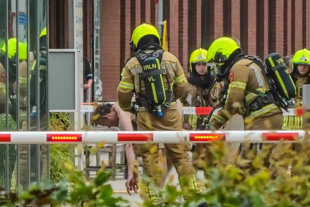 Omgeving rondom ziekenhuis groot afgezet vanwege mogelijke gevaarlijke stof