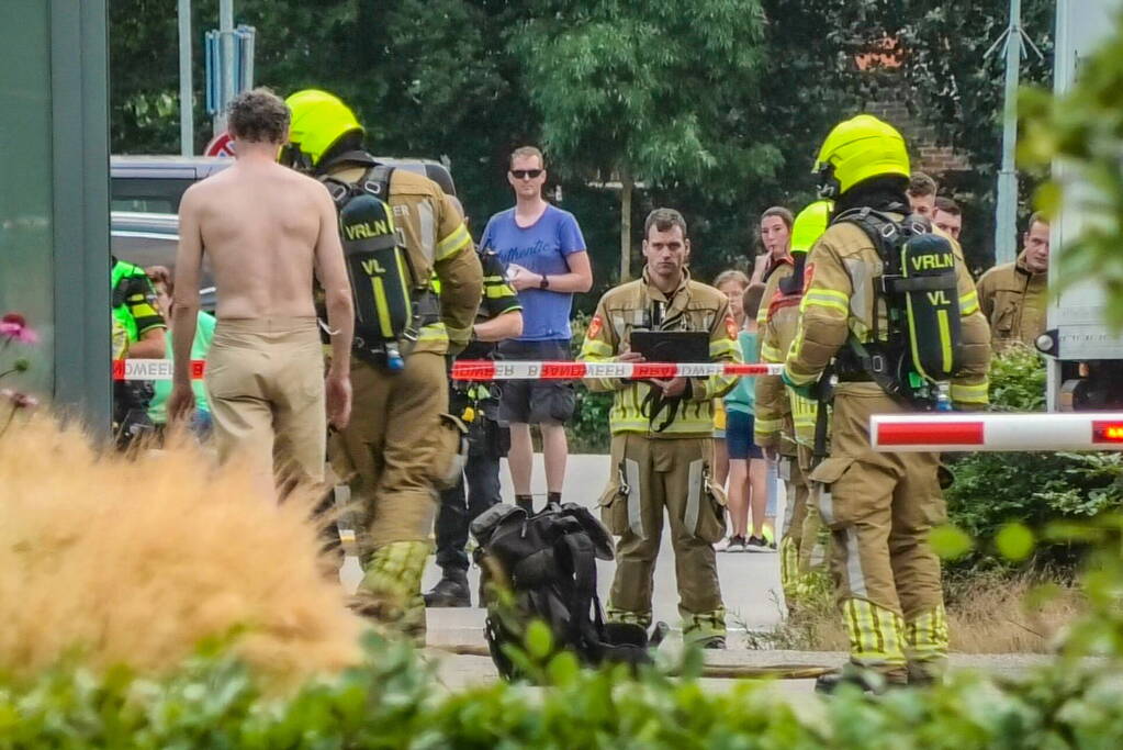 Omgeving rondom ziekenhuis groot afgezet vanwege mogelijke gevaarlijke stof