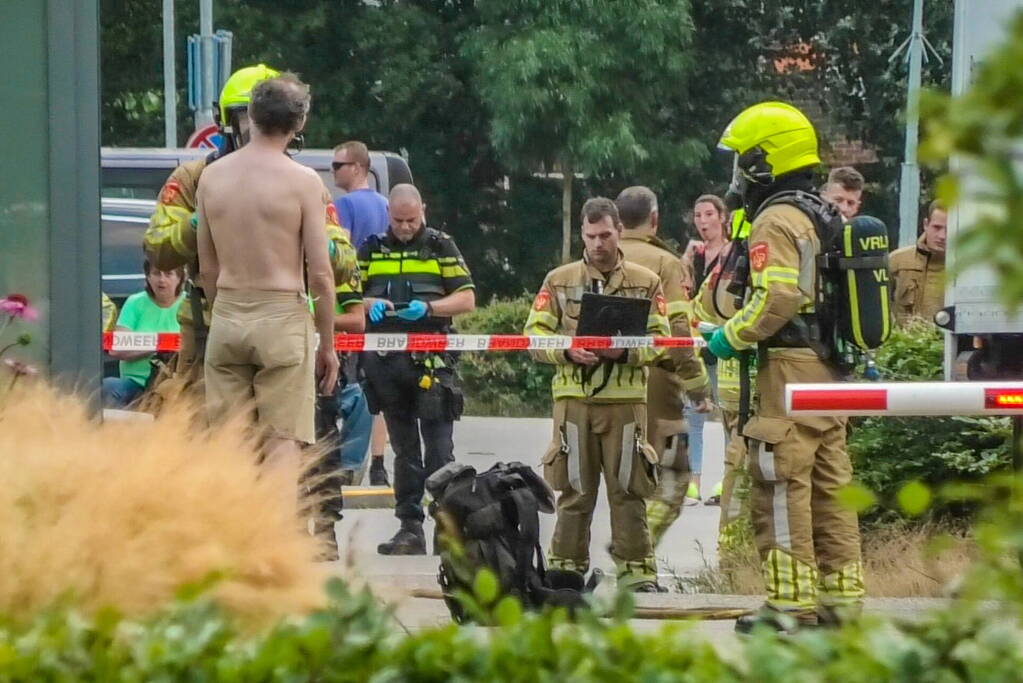 Omgeving rondom ziekenhuis groot afgezet vanwege mogelijke gevaarlijke stof