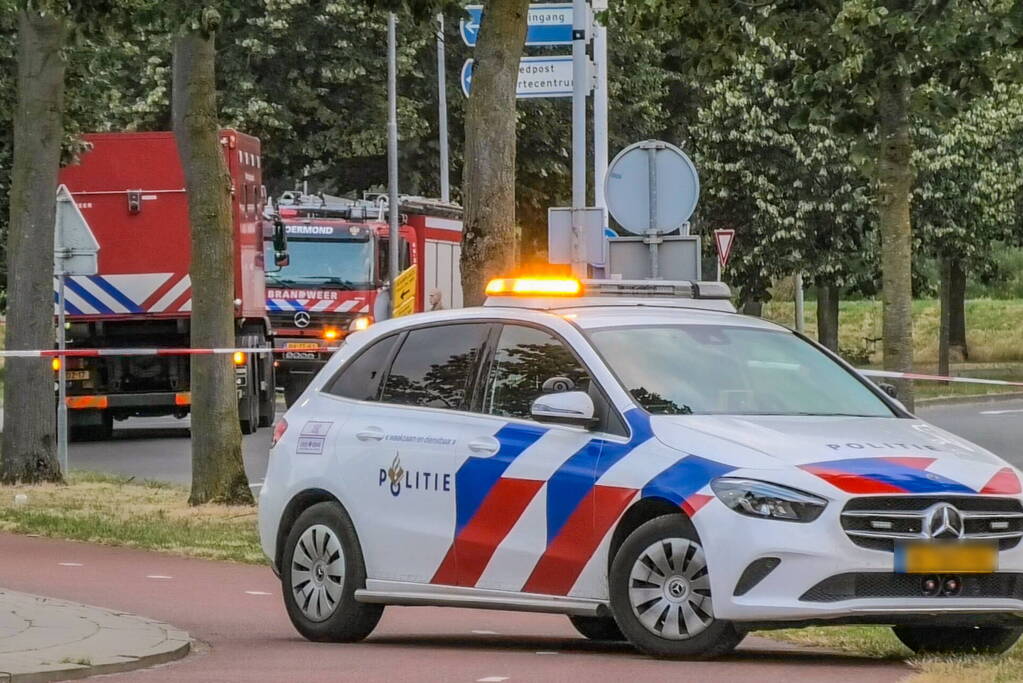 Omgeving rondom ziekenhuis groot afgezet vanwege mogelijke gevaarlijke stof