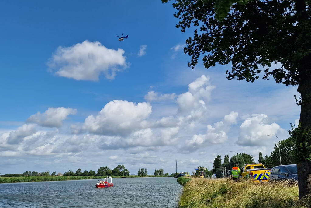 Man overleden, scheepvaartverkeer is gestremd