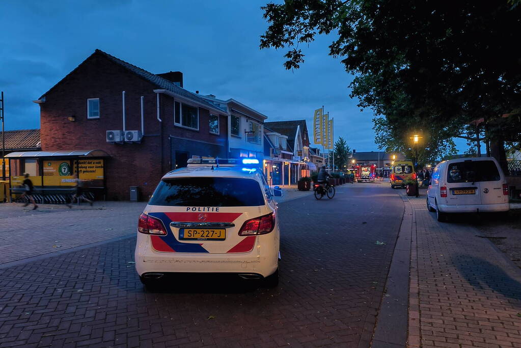 Brand in slagerij snel onder controle