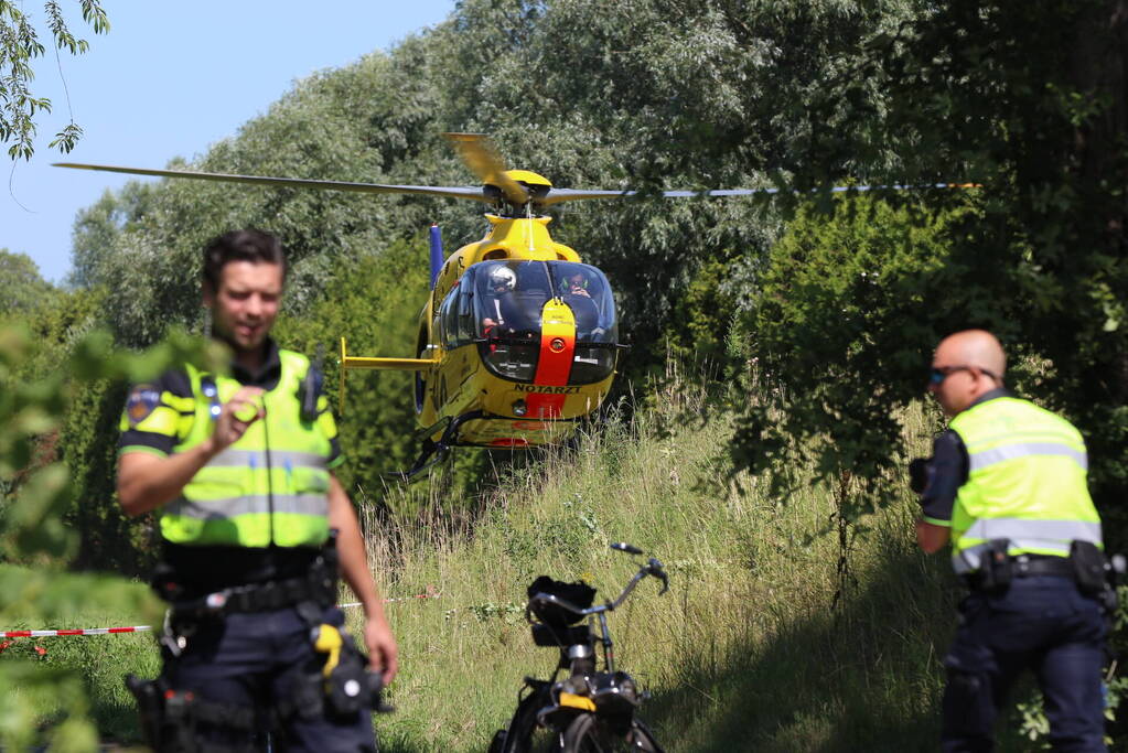Club van solexrijders aangereden