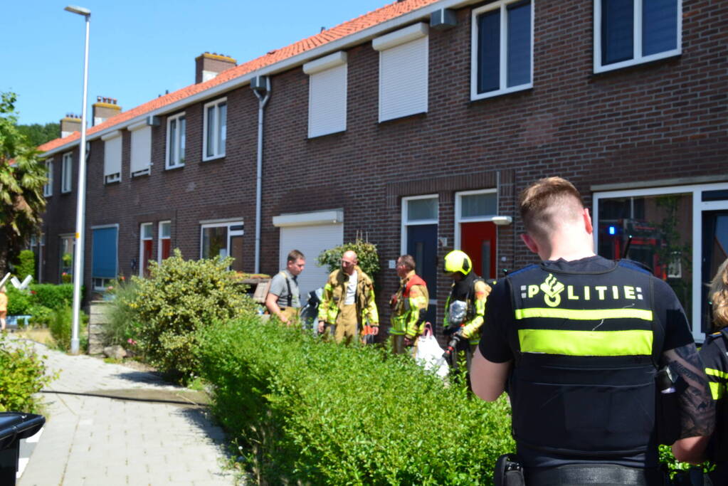 Tuinbrand door onkruidverbranding