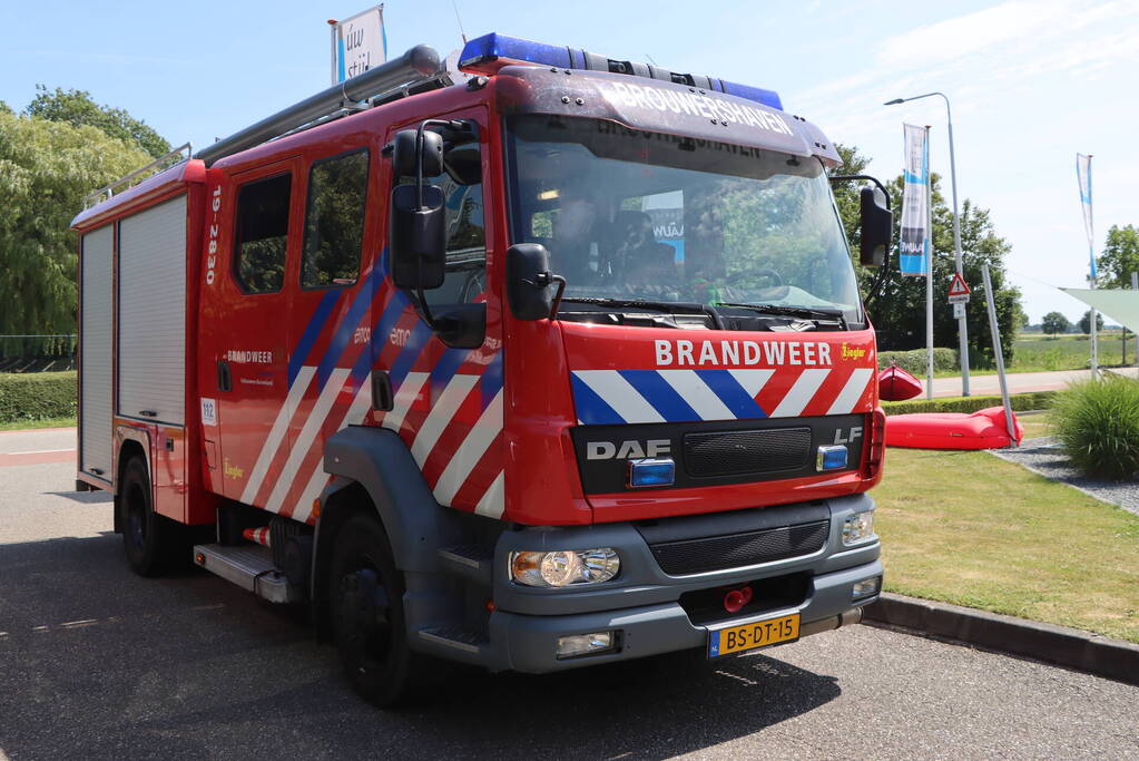 Brandgerucht in interieurwinkel