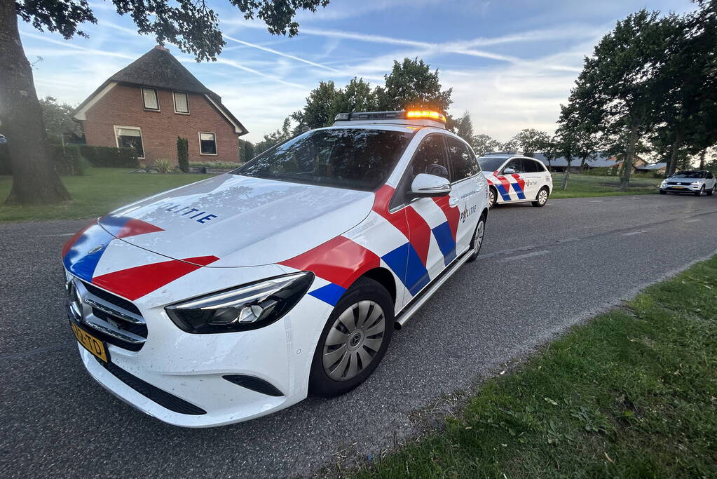 Fietser gewond bij aanrijding met auto