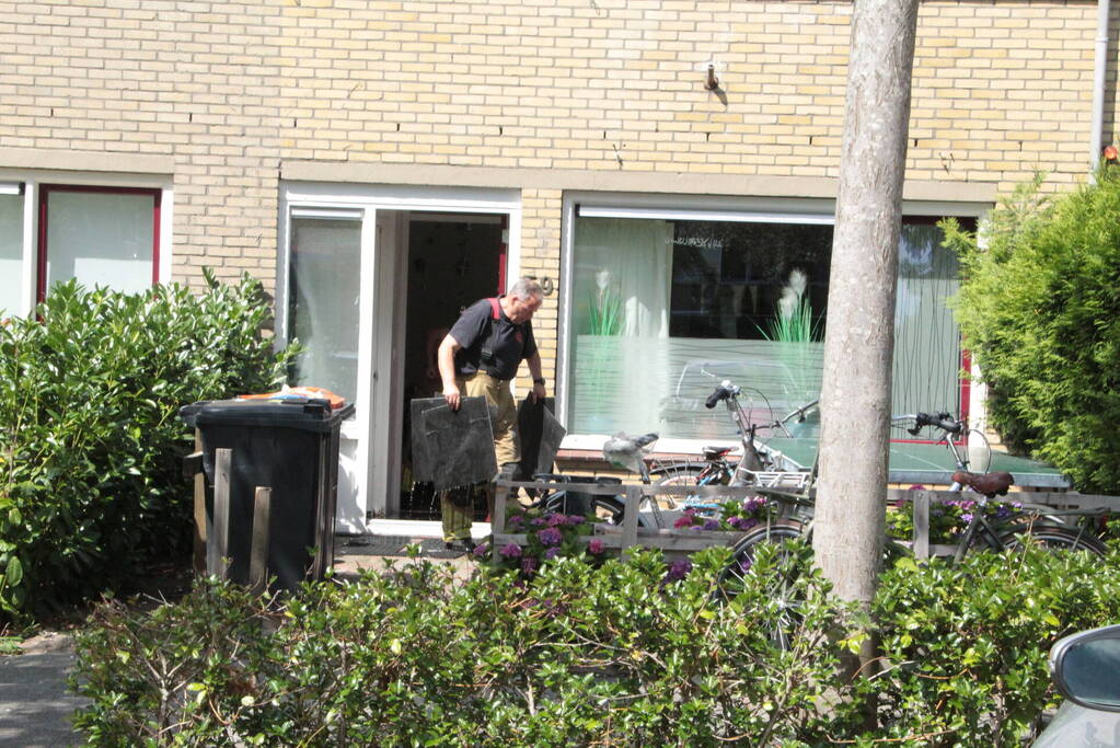 Waterlekkage door afgebroken kraan