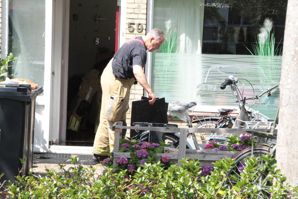 Waterlekkage door afgebroken kraan