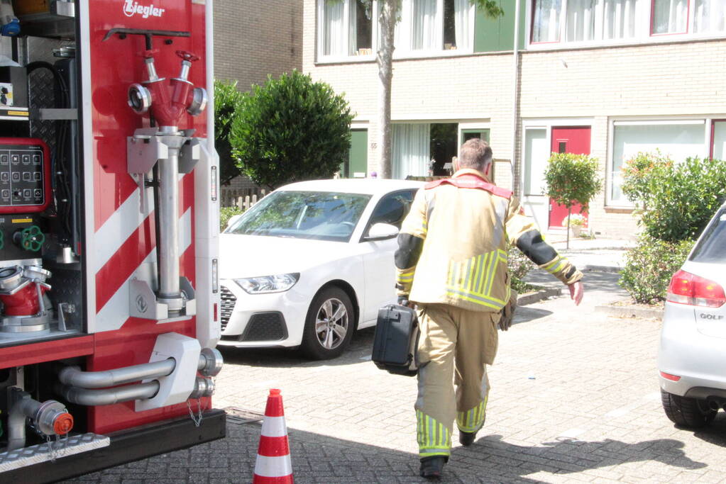 Waterlekkage door afgebroken kraan