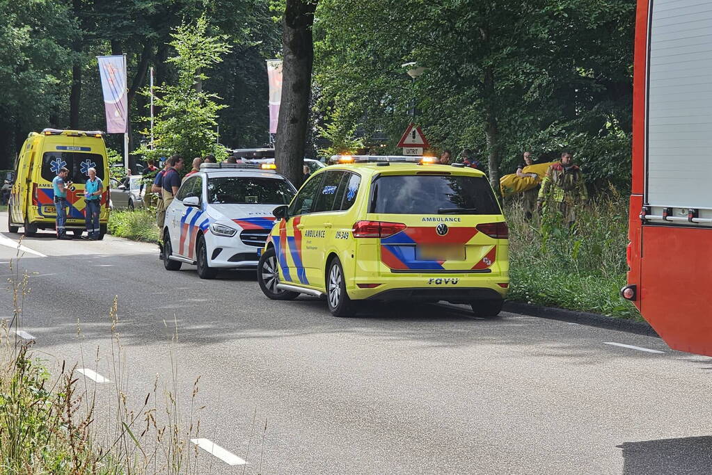 Fietser ernstig gewond na val met fiets
