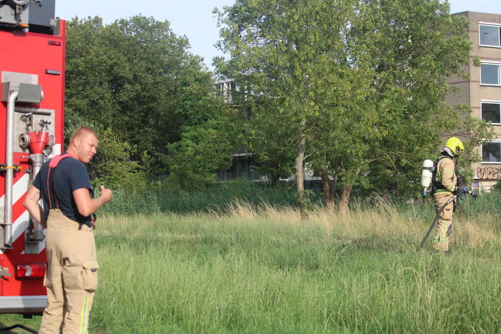 Bermbrand snel geblust