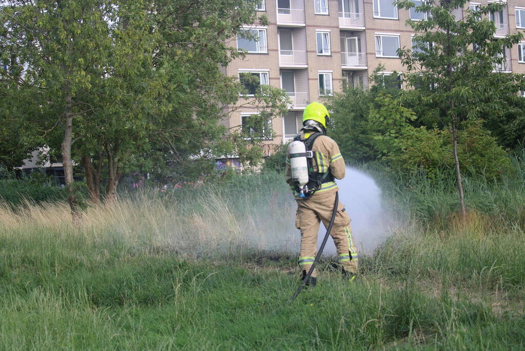 Bermbrand snel geblust