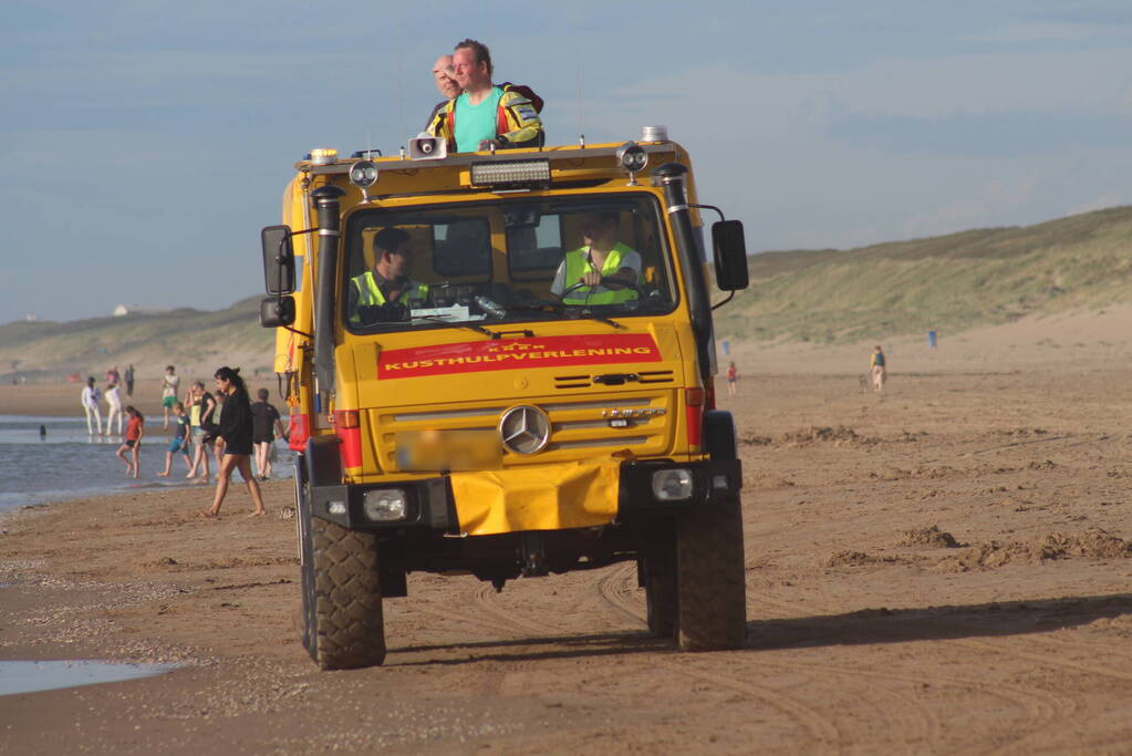 Grote zoektocht naar vermiste zwemmer