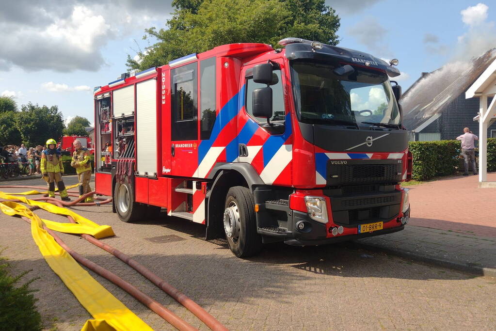 Brand slaat over na zorgboerderij