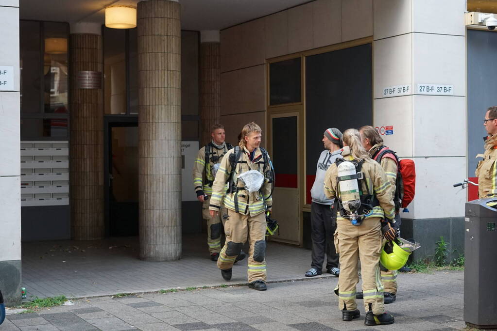 Gaslucht in bovenwoning