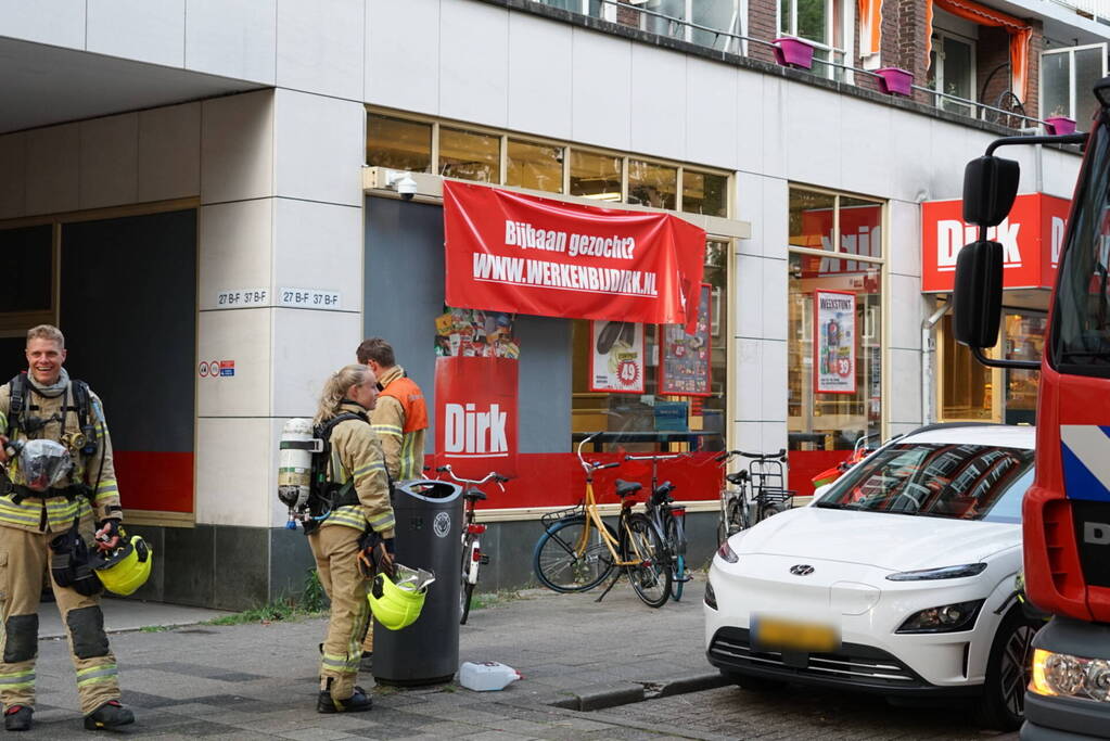 Gaslucht in bovenwoning
