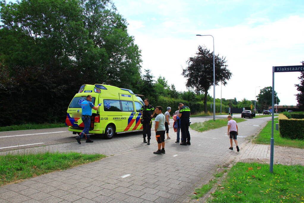 Fietser gewond na val op fietspad