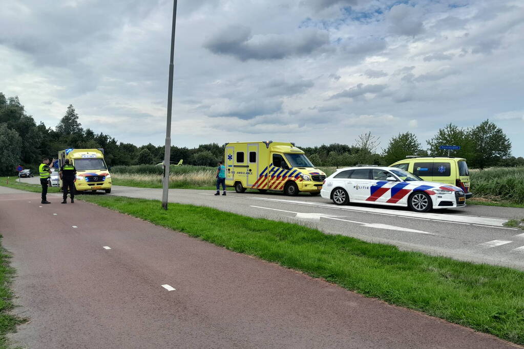 Traumahelikopter landt in sandelingenpark