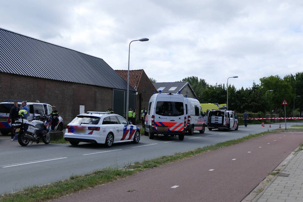 Man overleden bij verkeersongeval