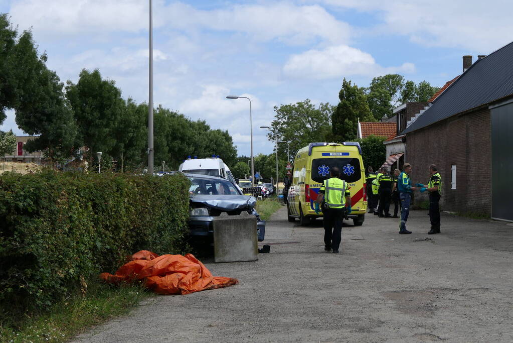 Man overleden bij verkeersongeval