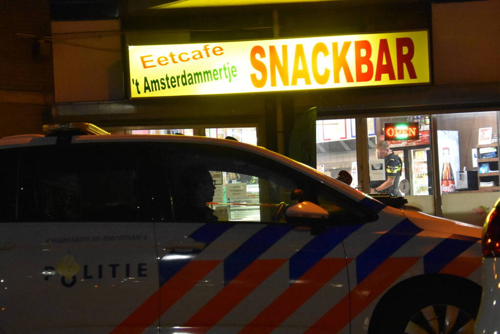 Snackbar 't Amsterdammetje overvallen