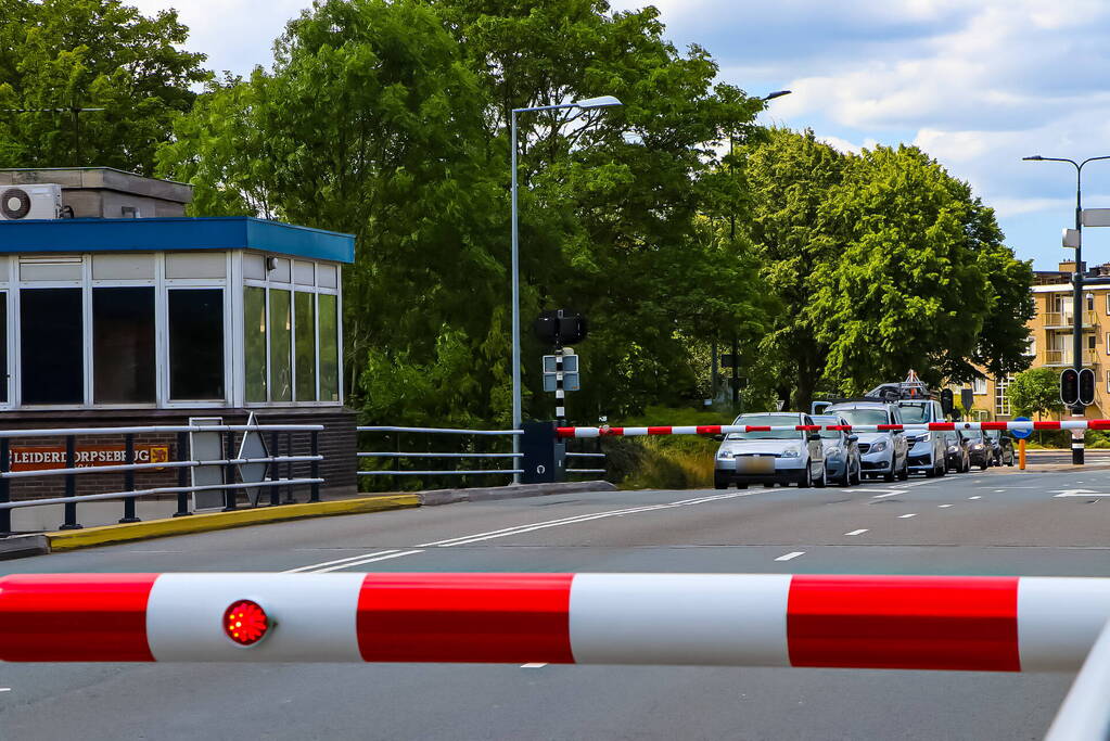 Leiderdorpsebrug in storing