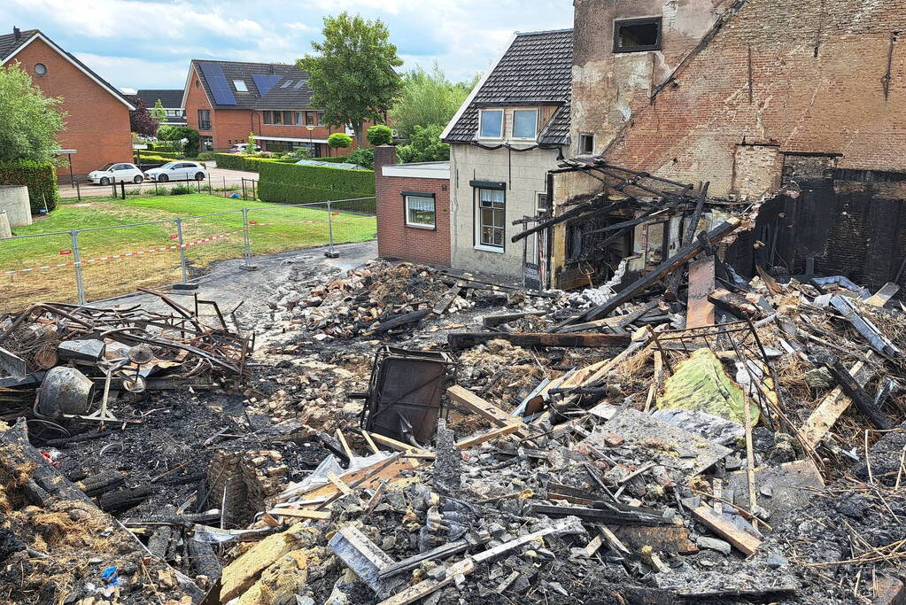 Grote brand laat diepe indrukken na