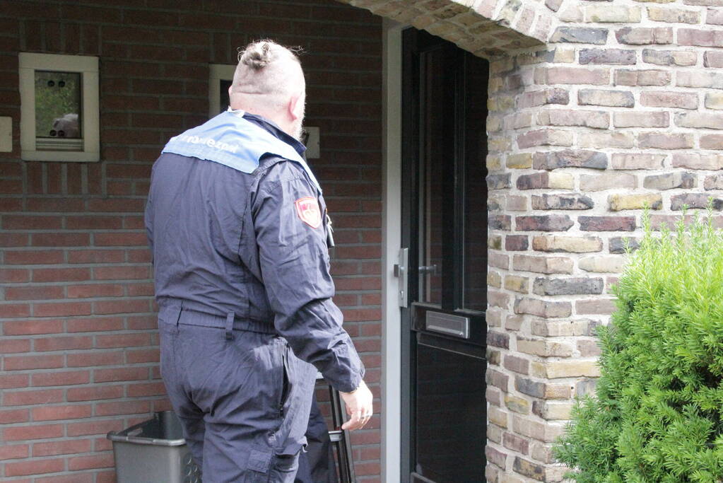 Forensisch onderzoek naar oorzaak woningbrand