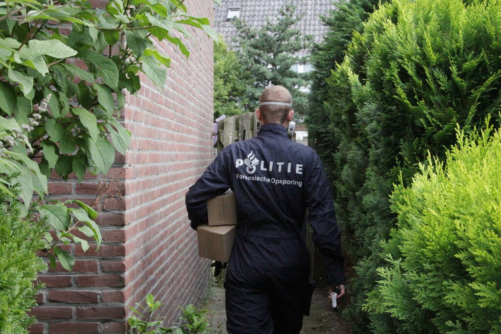 Forensisch onderzoek naar oorzaak woningbrand