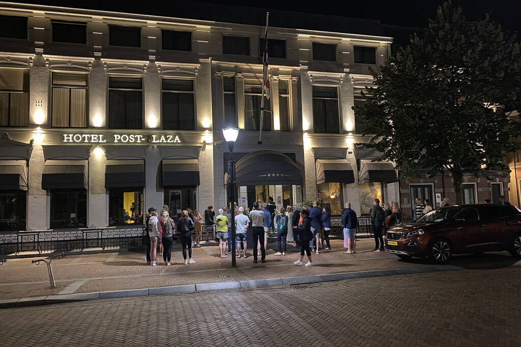 Hotel ontruimd wegens waterlekkage