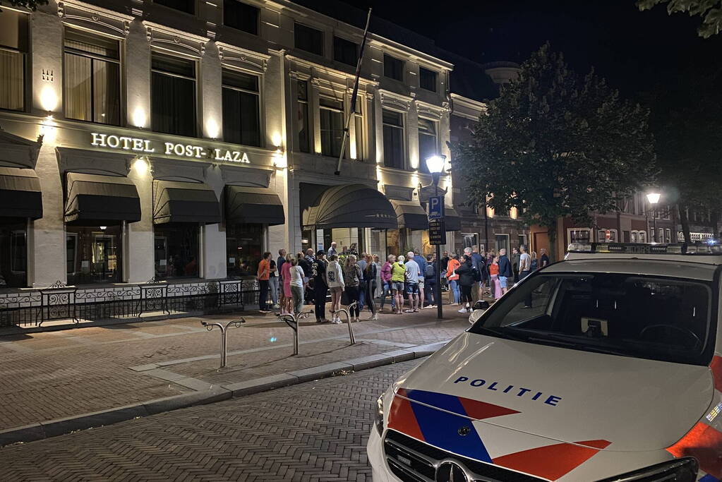 Hotel ontruimd wegens waterlekkage