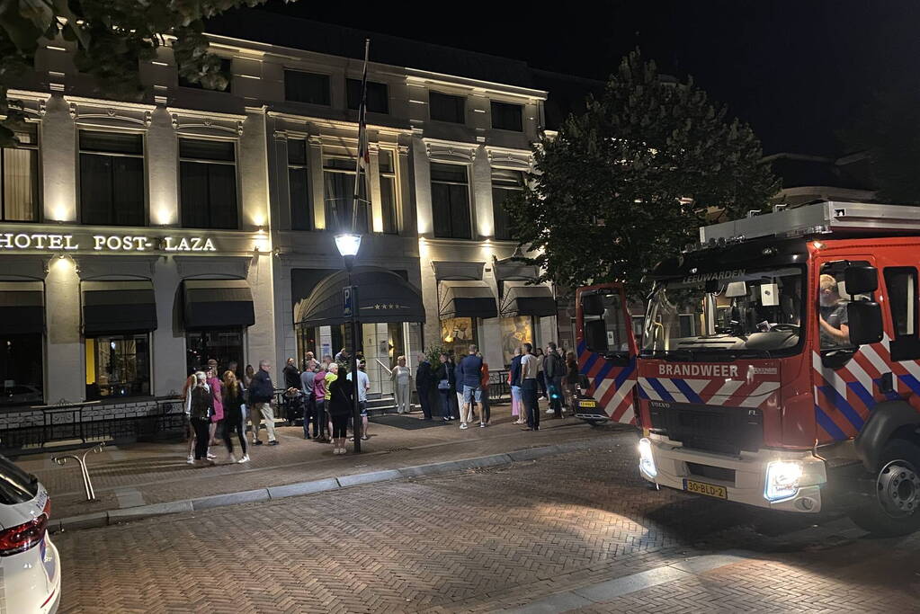 Hotel ontruimd wegens waterlekkage