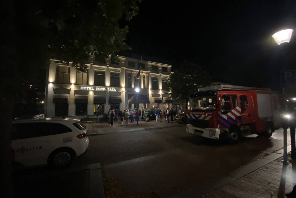 Hotel ontruimd wegens waterlekkage