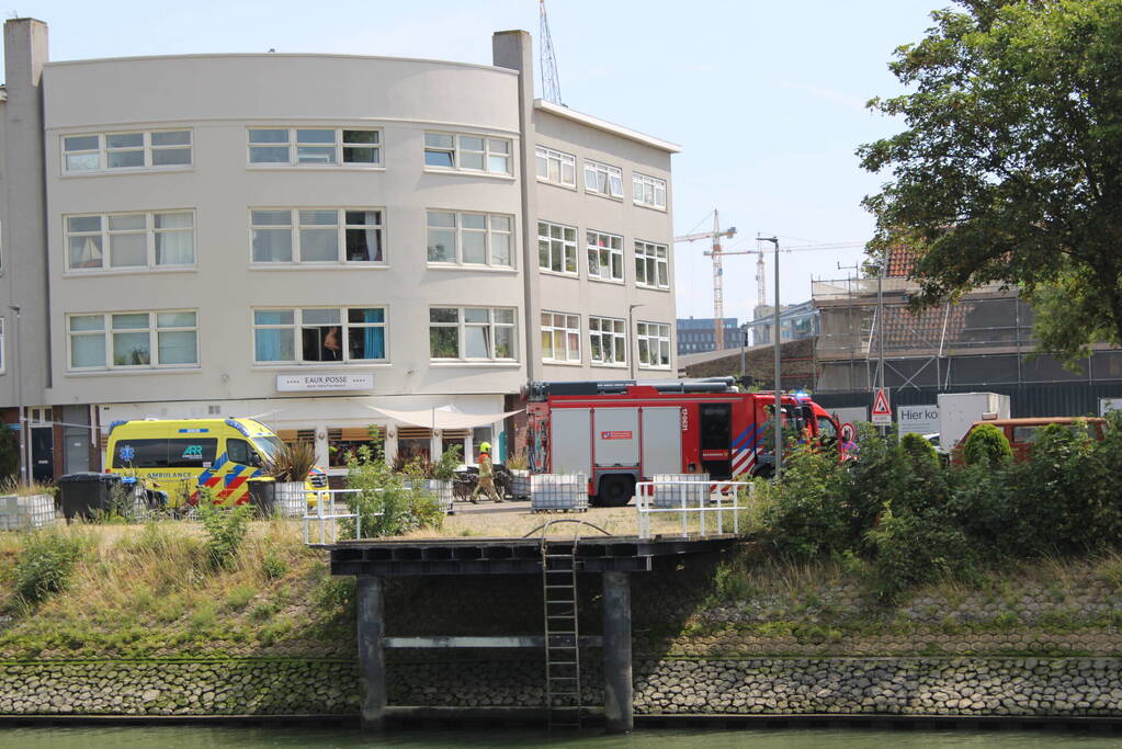 Overleden persoon uit water gehaald