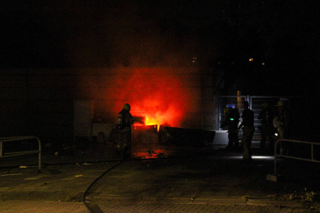 Meubilair in brand bij voetbalvereniging VV Zwaluwen