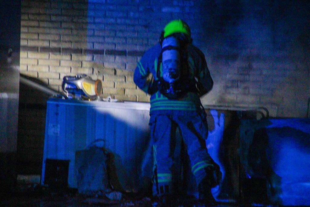 Meubilair in brand bij voetbalvereniging VV Zwaluwen