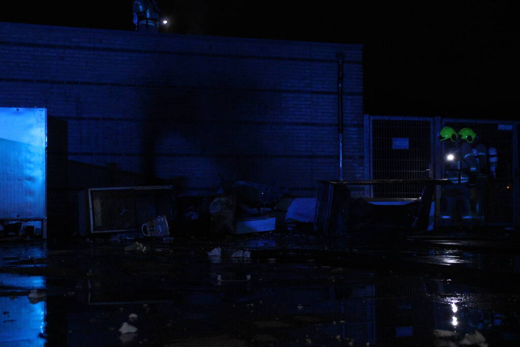 Meubilair in brand bij voetbalvereniging VV Zwaluwen