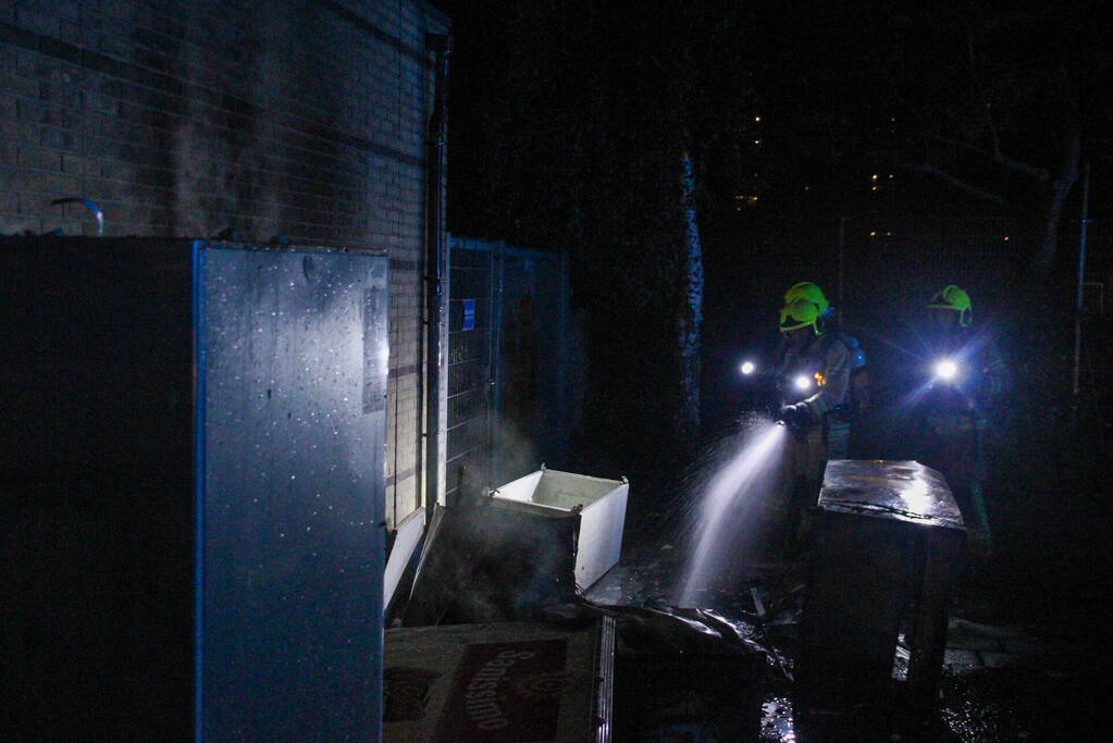 Meubilair in brand bij voetbalvereniging VV Zwaluwen