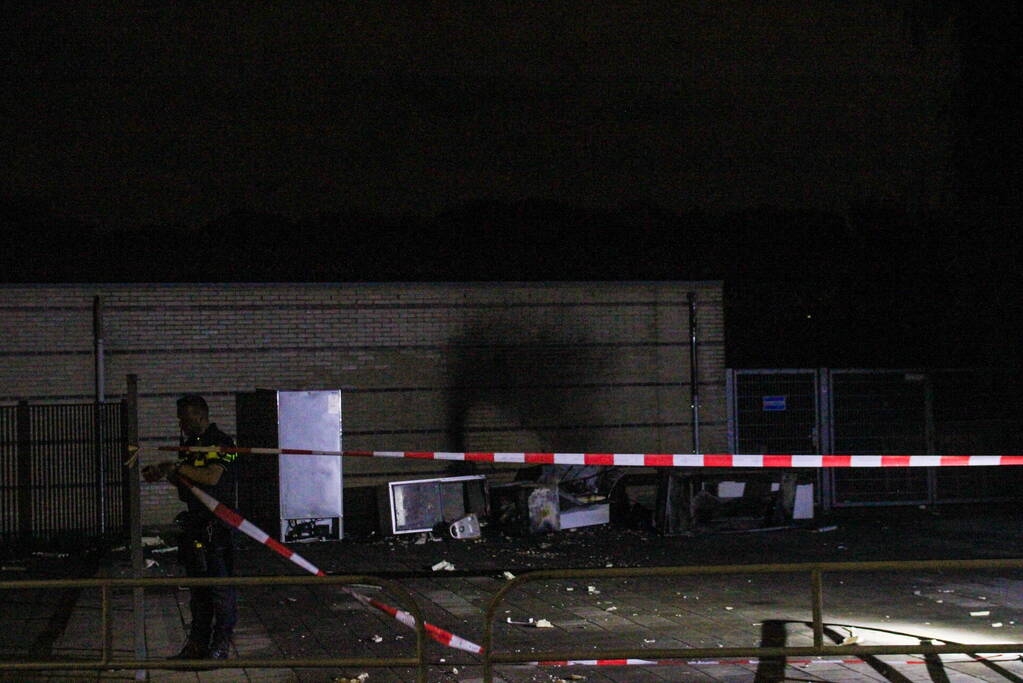 Meubilair in brand bij voetbalvereniging VV Zwaluwen