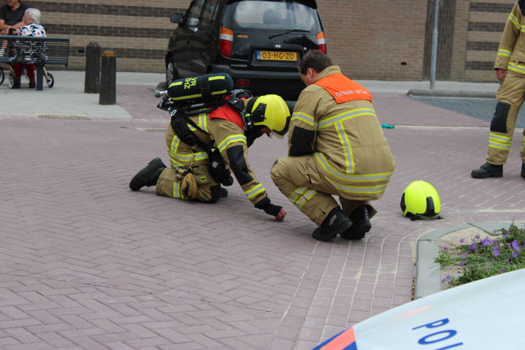 Woning vol rook door vergeten pan