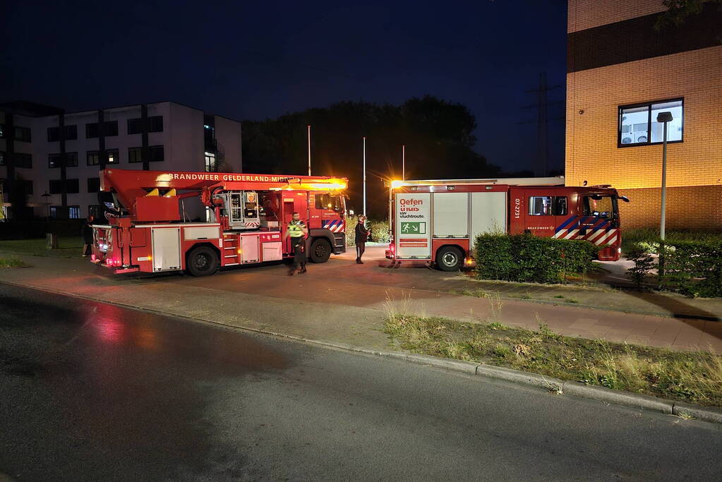 Asielzoekerscentrum ontruimd vanwege brand