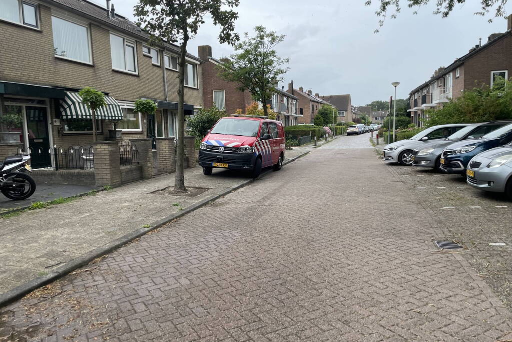 Brand bij oud leegstaand schoolgebouw