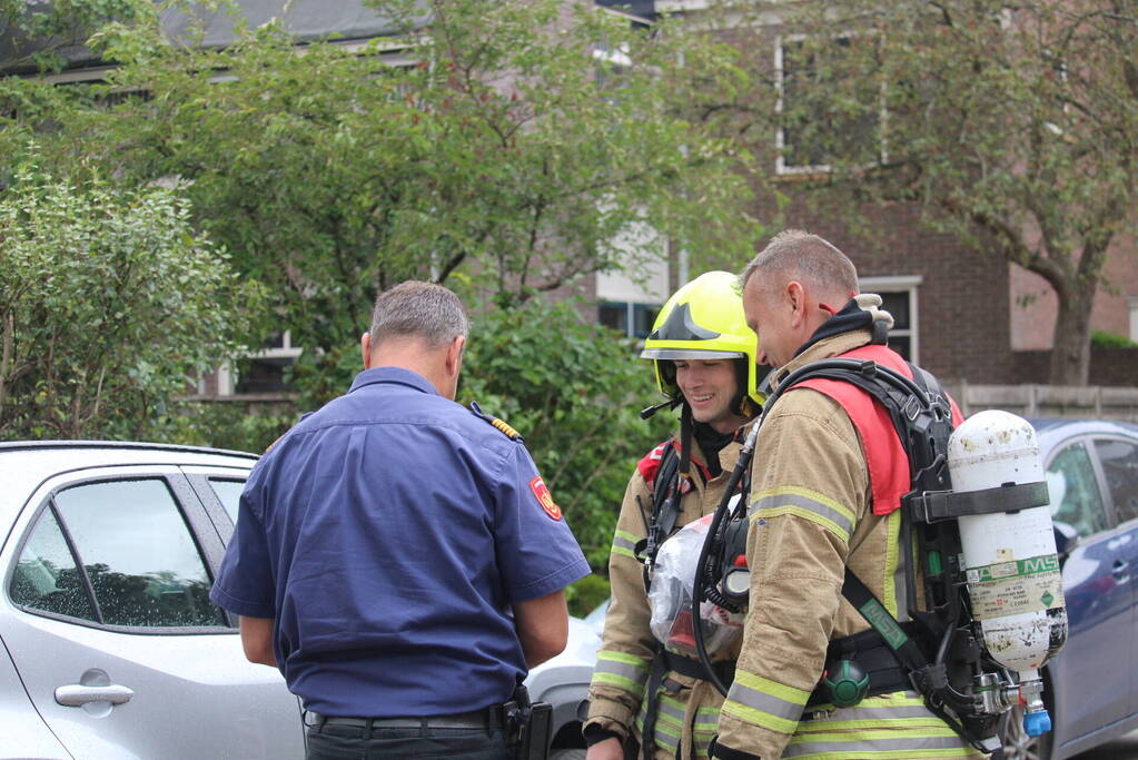 Onderzoek naar gaslucht in woning