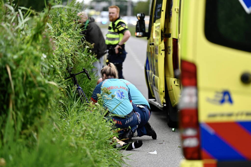Twee gewonden bij ongeluk op fietspad