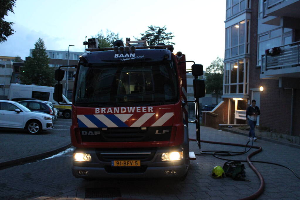 Schuur volledig uitgebrand