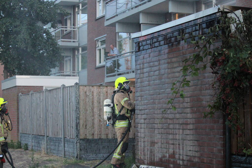 Schuur volledig uitgebrand