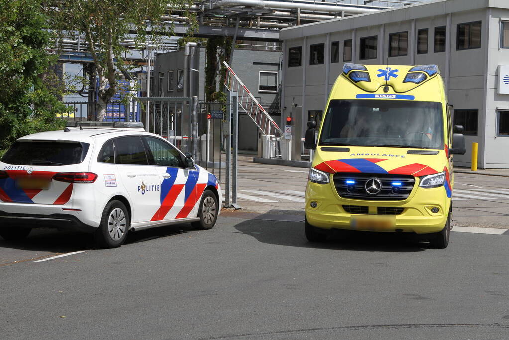 Persoon valt van hoogte en raakt zwaargewond