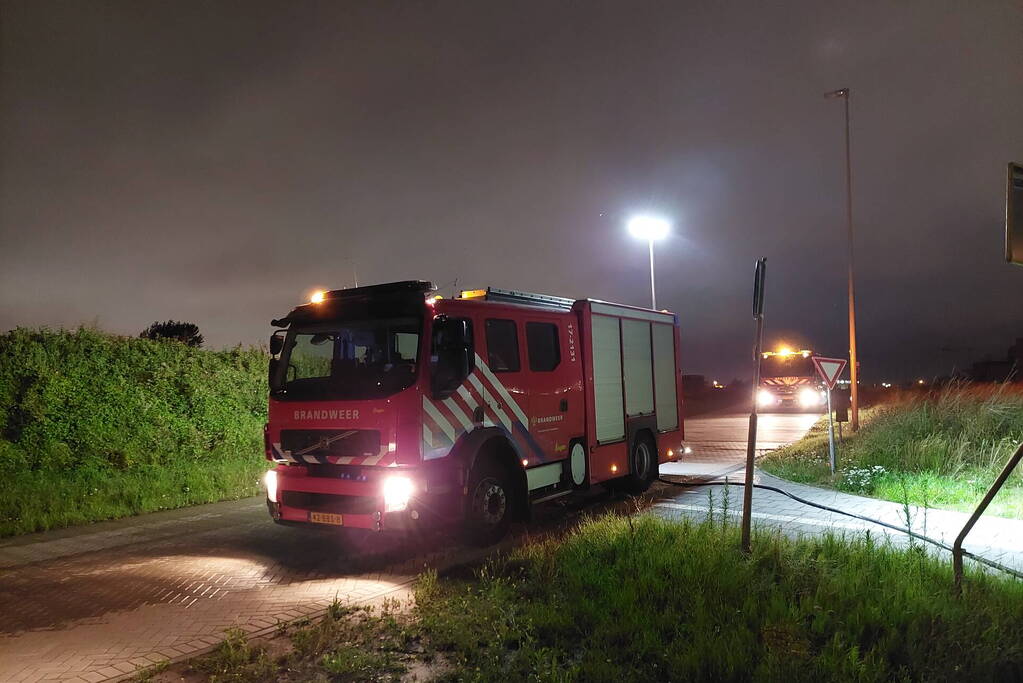 Brand in transformatorhuis zorgt voor stroomuitval