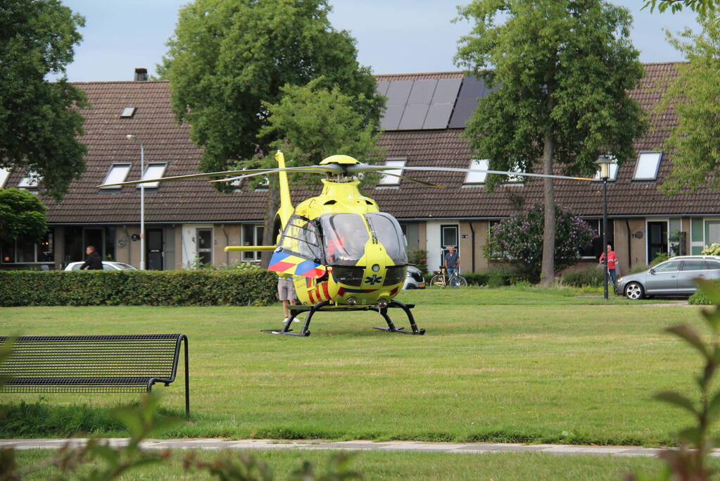 Traumahelikopter ingezet voor medische noodsituatie